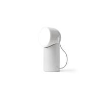 Lexon ORBE Lampe LED de table rechargeable, sans fil avec tête amovible magnétique et rotative, pour chevet, bureau ou terrasse - Blanc Glossy