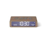 Lexon Flip Classic réveil Matin Lumineux, réversible avec Faces on Off et Fonction Snooze, à écran LCD et Lumière Tactile, Rechargeable par USB-C - Or