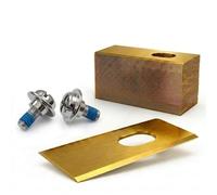 Leylve 36x Lames de Rechange en Titane 0,9mm pour Robot Tondeuse, Compatible avec Mova 600, 1000, LiDAX Ultra, NAVAX AWD, Pièces de Coupe avec Vis et Boîte de Rangement