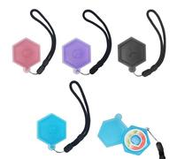 Lezehea Lot de 4 Boîtes de Rangement Universelles pour Pods, Compatibles avec Air-Up Pod Parfumé/Pod Aromatique, Étui de Protection pour Stockage (Bleu, Rose, Violet,Noir)