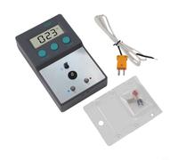 LF191AD Thermomètre de pointe de fer à souder 0-800 °C avec 10 capteurs sans plomb, thermocouple de type K, fonction MAX HOLD, arrêt automatique pour réparation électronique (190D)