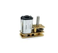 Lfang-DIY Motor Moteur d'engrenage 3V 6V 12V Micro DC, Matériel de surveillance Verrou de porte robot 12V Moteur de vitesse DC Gear 10 * 24mm DC, haute efficacité de transmission(Choose other,6V)