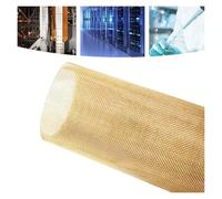 LFFTBK Grillage en Laiton - 1m X1m Grillage en Cuivre Dense pour La Mise à La Terre, L'Artisanat Et La Protection des FenêTres Grillage en Laiton(10mesh)