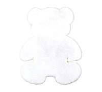 LfrXtra Tapis de sol en forme d'ours doux pour la peau - Tapis de sol pour entrée créative
