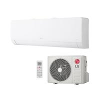 LG Climatiseur Mono Split Libero WZ09 (WZ09AWN.SNU1 + WZ09AWU.SUU1), Système de Climatisation 9000 Btu avec Pompe à Chaleur, R32 WiFi Intégré, Blanc Mat