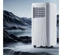 LGBBTI Climatiseur Portable 9000 BTU, 3-en-1 avec Déshumidificateur et Ventilateur, Conception Silencieuse, Efficacité Énergétique, Télécommande et Kit dInstallation F, 9000BTU, 9000BTU