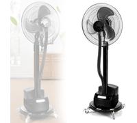 LGBBTI Ventilateur Pedestal avec Mister Rafraîchissant, 85W, Réservoir d'eau, Oscillant, 3 Vitesses pour Intérieur et Extérieur, Une Couleur, 45cm/17,72 po