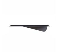 Lh7sRc3kH étagère Flottante Rustique Étagère Murale Rustique en Fer Noir, étagères flottantes(Noir,XXL)