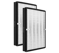 Lhari TT-AP003 True HEPA Lot de 2 filtres de rechange compatibles avec le purificateur d'air TaoTronics TT-AP003 3 en 1 H13 True HEPA