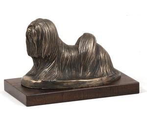 Lhasa Apso - statuette de chien, figurine de bureau, trophée pour exposition canine de la marque Art-Dog