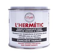L'HERMETIC Enduit d'étanchéité pour joints de moteur et carters. Résistance aux températures et pressions élevées - Pot 400 g