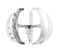 LHGXQ-Dp 9000W Lanterne Axe Vertical Éolienne Générateur 24V 5 Lames Moteur Kit Moulin à Vent Turbines Charge Énergie pour Maison Camping