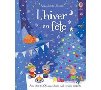 L'hiver en fête - Autocollants Usborne - Fiona Watt - Usborne - broché - Document jeunesse
