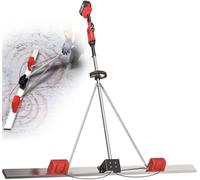 LHQYA Outil Vibrant pour Béton De 150 Cm, Niveleuse sans Fil, Moteur sans Balais en Cuivre Pur, Autonomie Exceptionnelle De 2 À 3 Heures, Performant. 150cm Dual Motor Model 1 Battery