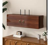 LHXLSH Boîte De Rangement pour Routeur WiFi sans Fil, Boîte De Rangement WiFi, Armoire pour Routeur, S'applique À Salon, Bureau, Chambre À Coucher(48cm/18.9in)