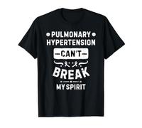 L'hypertension pulmonaire ne Peut Pas briser Mon Esprit T-Shirt Graphique avec Valeur