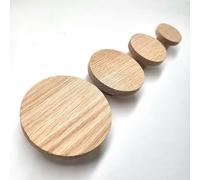 Liakai Patère murale ronde en bois pour chambre à coucher, salle de bain, chambre d'enfant, décoration scandinave