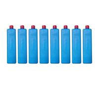 Liakyunf 8 Pièces Bloc Réfrigérant Réutilisable Pour Boîte À Lunch | Pack De Glace Congelable De 200 Ml | Accessoire Isotherme Pour Pique-Nique, Camping, Plage, Voyage (HDPE, Anti-Fuite)