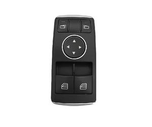 LIANGYIMEI pour Mercedes pour Benz C SL SLK 200 C260 C63 SL400 W204 W172 W231 Bouton De Commutation De Fenêtre Principale Électrique 1729506900 Accessoires de Voiture(Black Model A)