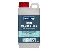 Blanchon – Liant mastic à bois – Incolore – Rebouchage efficace pour intérieur – 1 L