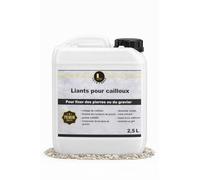 Liant pour Gravier 2,5L Extérieur - Stabilisateur pour Cailloux et Pierres - Colle pour Gravier - Idéal pour Allées, Terrasses et Jardins - Prêt à l’Emploi