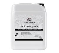 Liant pour gravier extérieur 10L - Stabilisateur de gravier & colle cailloux pour allées, terrasses et jardins | Fixateur drainant anti-déplacement pour gravier, pierre et galet décoratif.