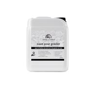 Liant pour gravier extérieur 2,5L - Stabilisateur de gravier & colle cailloux pour allées, terrasses et jardins | Fixateur drainant anti-déplacement pour gravier, pierre et galet décoratif.