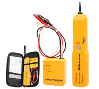 LIAVOP Testeur de Circuit, Localisateur de Câbles et Générateur de Tonalité, Testeur de Câble réseau Prise RJ-11, Fils et Câbles de Recherche et de Localisation, Pour Détecter Les Systèmes De Circuits