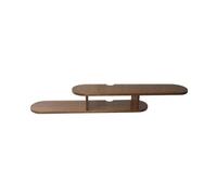LIBANGRONG-888 Meuble TV Flottant Support TV Flottant, étagère Murale Flottante for sous la télévision unités de télévision(Bruin)