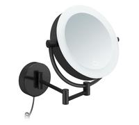 Libaro Miroir Cosmétique XXL Tokyo - Miroir Mural LED avec Fonction variateur, arrêt Automatique, grossissement 3x/7x et Surface de Miroir Extra-Large