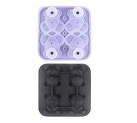 Libérez facilement les moules à glace Machine à glaçons en silicone flexible Plateau unique en forme de koala pour les congélateurs de soupe Jus de vin Fabricant de forme de koala