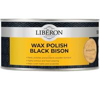 Liberon bbpwap500 500 ml cire polonais Bison Pin antique - Noir | Avec de la cire de carnauba ajoutée, nourrit, polit et protège, couvre les marques et les rayures, finition résistante et