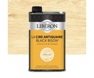Libéron Cire antiquaire Black Bison Chêne clair (liquide) 0,5 L