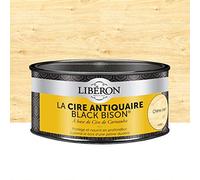 Libéron Cire Antiquaire en pâte Black Bison – Chêne clair – 500 cc