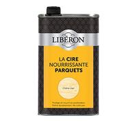 Libéron Cire Nourrissante Parquet Chêne Clair 1L | Protège et nourrit en profondeur, Patine durablement, Ne colle pas