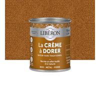 Libéron - La Crème à Dorer - Chantilly - 75ml | Recrée un Effet Feuille d'Or Naturel - Décore et Restaure - Bois Métal Pierre
