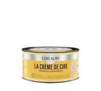 Libéron La Crème de Cire pour Bois - En Pâte - Blanc 500ml | Nourrit et protège des taches, Offre une jolie patine au bois, A base de cire végétale, Formule Biosourcée