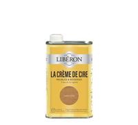 Libéron La Crème de Cire pour Bois - Liquide - Chêne Doré 0,5L | Nourrit et protège des taches, Offre une jolie patine au bois, A base de cire végétale, Formule Biosourcée