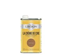 Libéron La Crème de Cire pour Bois - Liquide - Noyer Fumé 0,5L | Nourrit et protège des taches, Offre une jolie patine au bois, A base de cire végétale, Formule Biosourcée
