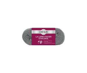 LIBERON Laine d’acier n°0 - Gris - 3 x 30 g - Nettoyage et rinçage