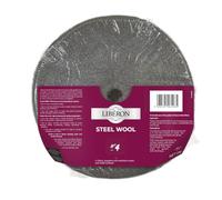 Libéron Laine d'acier Grade 4 (grossière) pour un nettoyage intensif, 1 kg | Élimine la peinture et le vernis, élimine la rouille, préparation de surface robuste