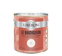 Libéron Le Badigeon meubles, poutres et boiseries, Blanc coton 2L | A base d'ingrédients d'origine végétale, Décore en conservant le veinage du bois, Résist à l'eau et aux taches