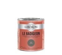 Libéron Le Badigeon meubles, poutres et boiseries, Gris fusain 0,75L | A base d'ingrédients d'origine végétale, Décore en conservant le veinage du bois, Résist à l'eau et aux taches