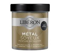 Peinture métallisée Libéron Métal Soyeux Noir sidéral 0,5 L