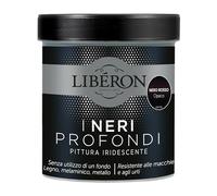 Libéron - Les Noirs Profonds - Peinture Irisée - Noir Rouge Mat - 0,5 L