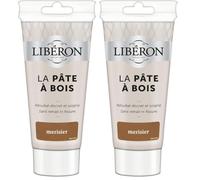 Libéron Pâte à bois - Réparation du bois, Merisier, 150g (Lot de 2)