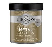 Libéron Peinture décorative Le Métal Soyeux, Argent, 500 ML