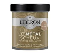 Libéron Peinture décorative Le Métal Soyeux, Or de lune, 500 ML
