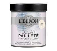 Libéron Peinture décorative L'éclat Pailleté, Gris Perle, 500 ML