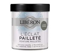 Libéron Peinture décorative L'éclat Pailleté, Lumière Cendrée, 500 ML